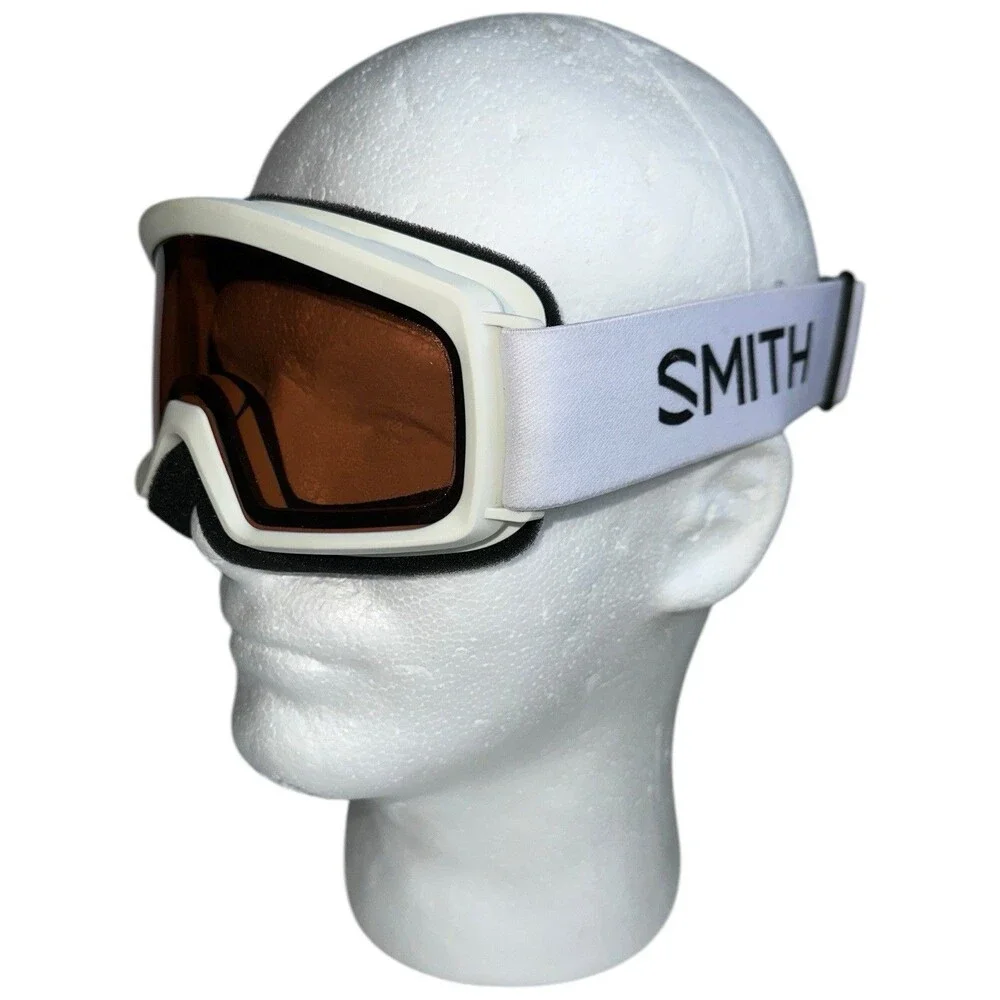 Smith Optics Daredevil Kids Ski Goggles White Youth Medium OTG Snowboard Anti Fo